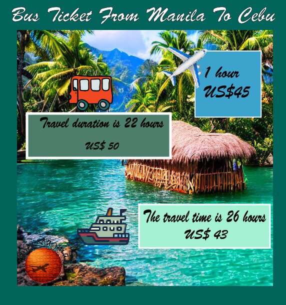 Bus Ticket From Manila To Cebu