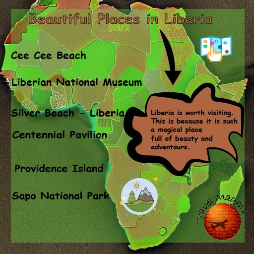  Beautiful places in Liberia