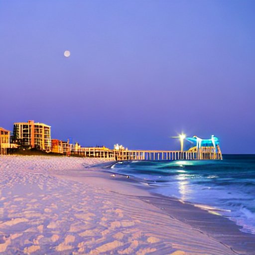 Can You Walk on Pensacola Beach at Night?