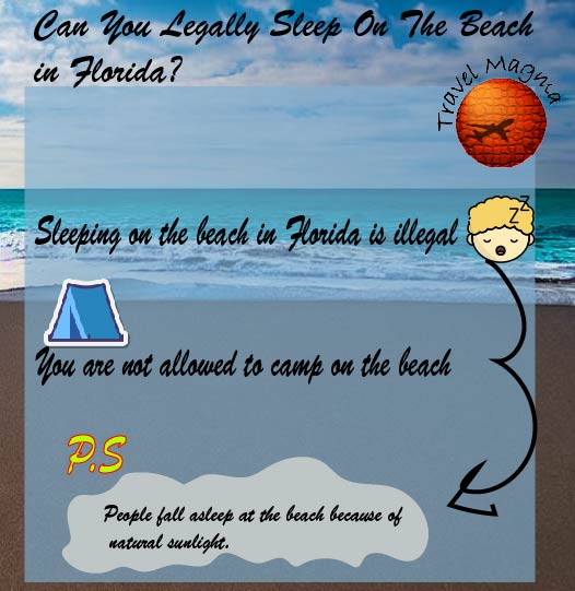 Can You Legally Sleep On The Beach in Florida?