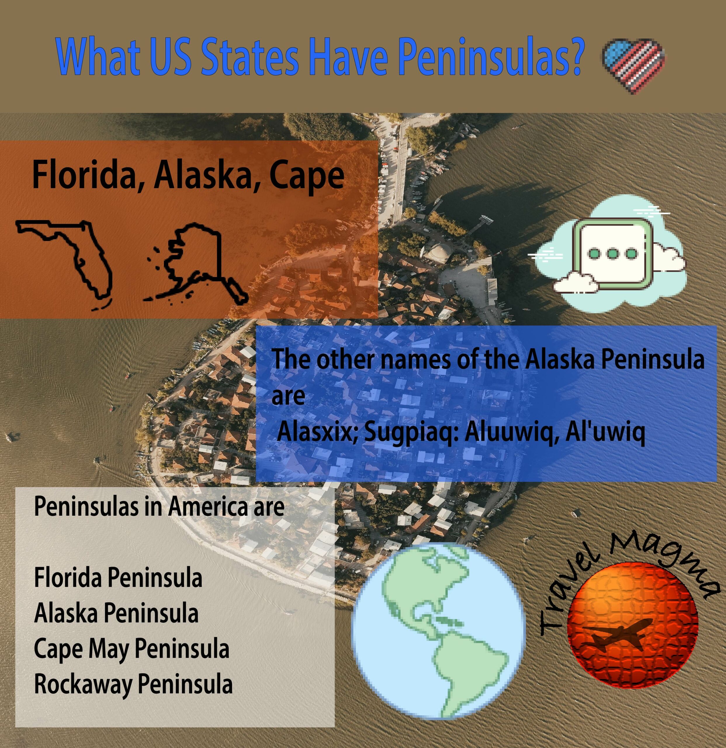What US States Have Peninsulas?
