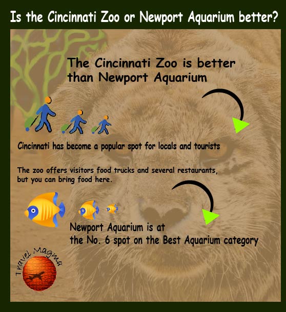 Is the Cincinnati Zoo or Newport Aquarium better?