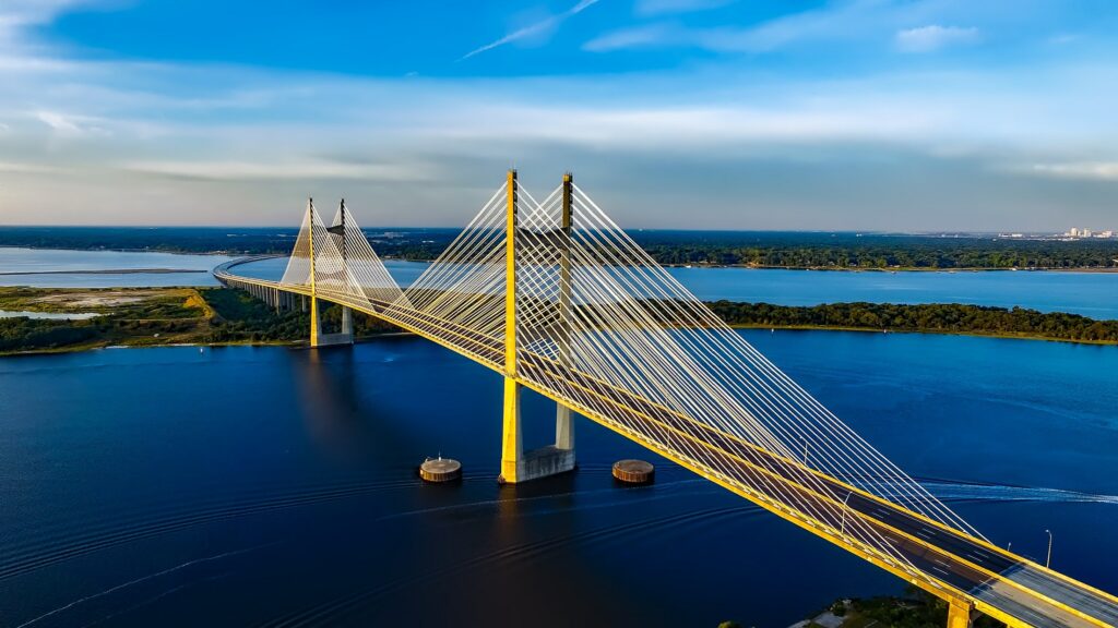 How Tall is the Skyway Bridge FL?