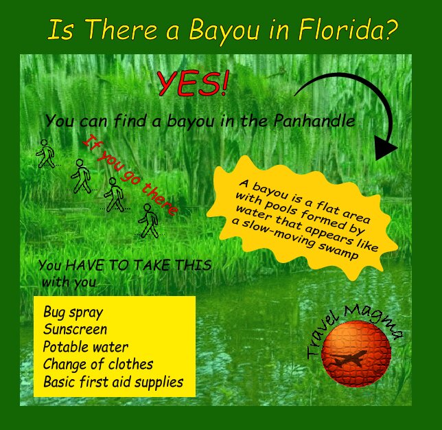 Is There a Bayou in Florida?