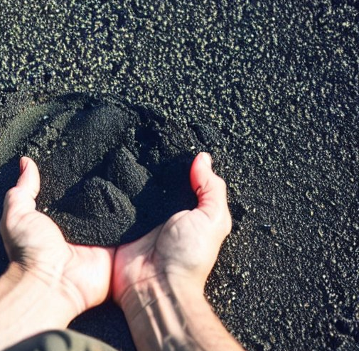 Why is Lake Erie Sand Black?