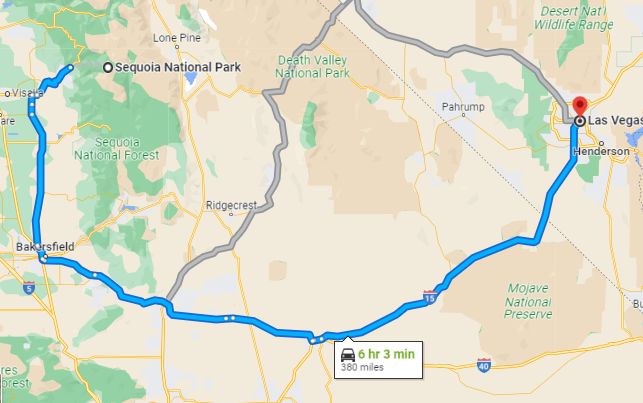 From Sin City to Majestic Forests: A Killer Road Trip from Las Vegas to Sequoia National Park