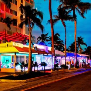 Can You Walk on Miami Beach at Night?