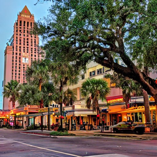 Downtown Orlando Florida