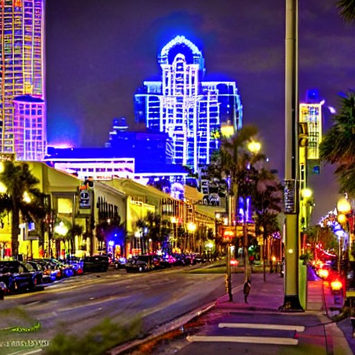Downtown Orlando Florida