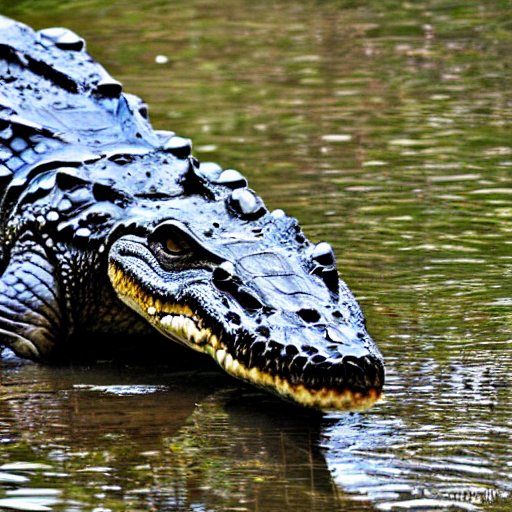 Alligator in Everglades 