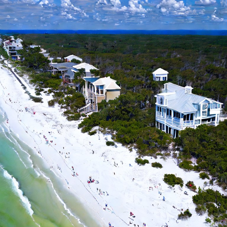 What is Seagrove Beach known for?