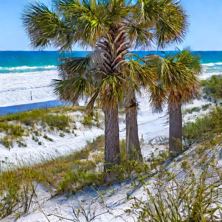 What is Seagrove Beach known for?