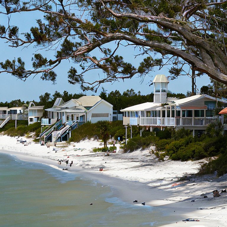 What is Seagrove Beach known for?