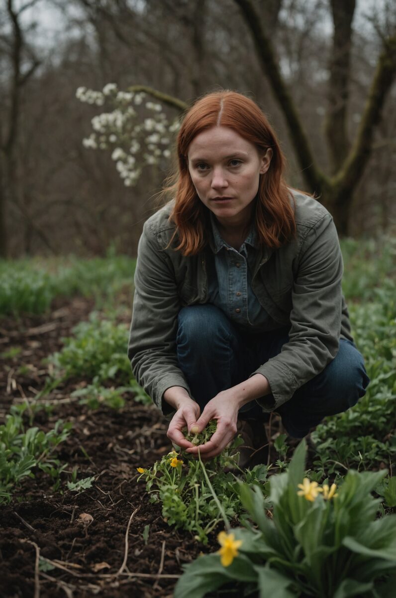 forage for edible spring plants