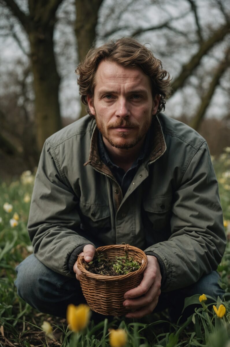 forage for edible spring plants