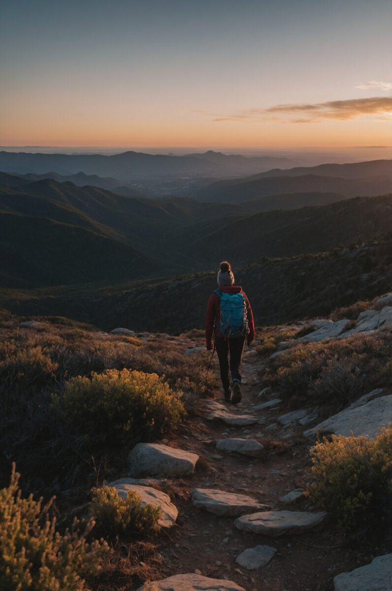 go on a sunrise hike