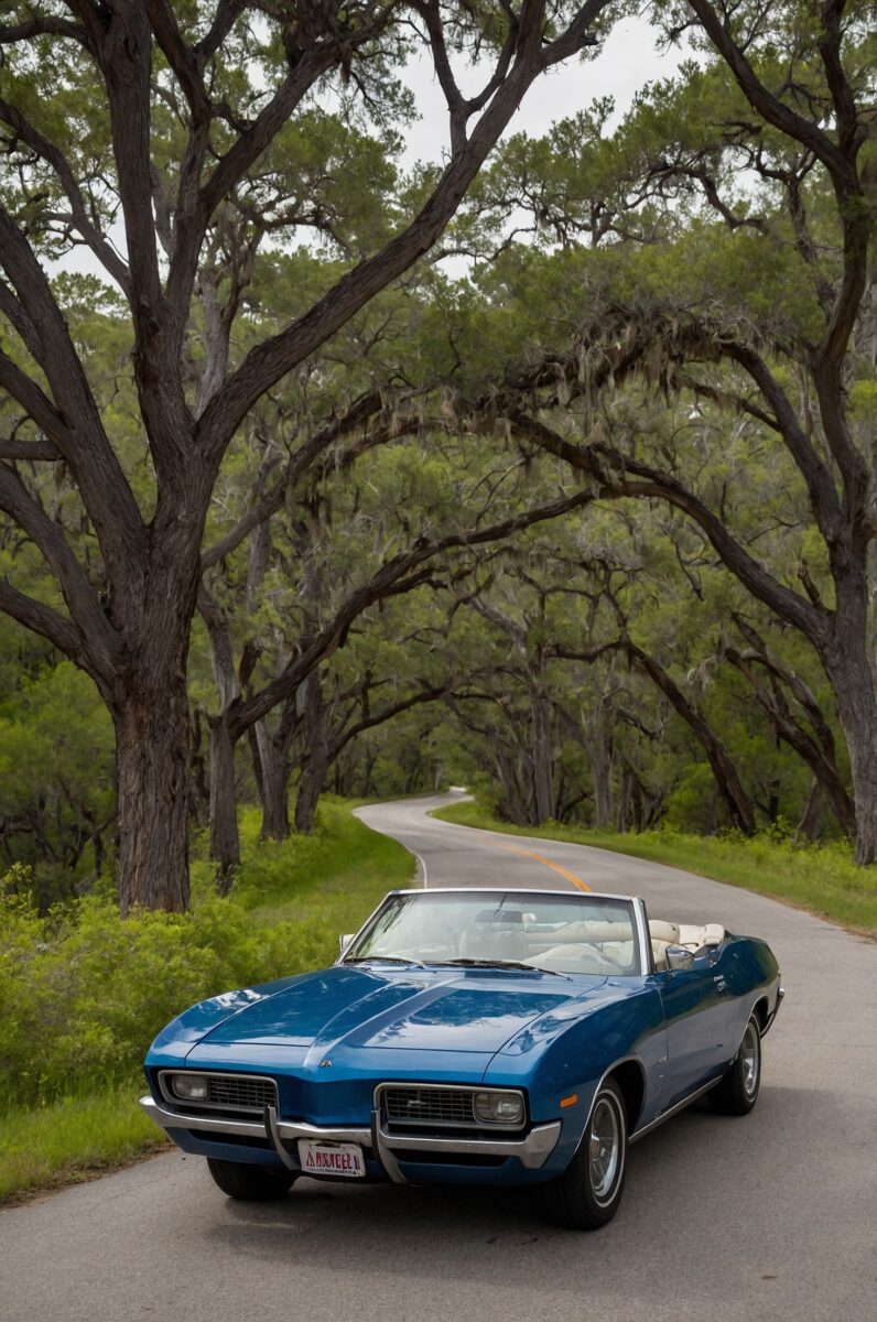 driving in a scenic drive with all windows down