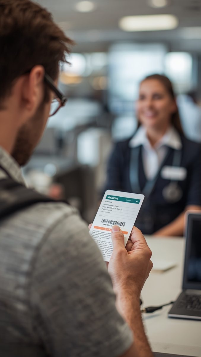 Read the Tag at the Check-In Counter