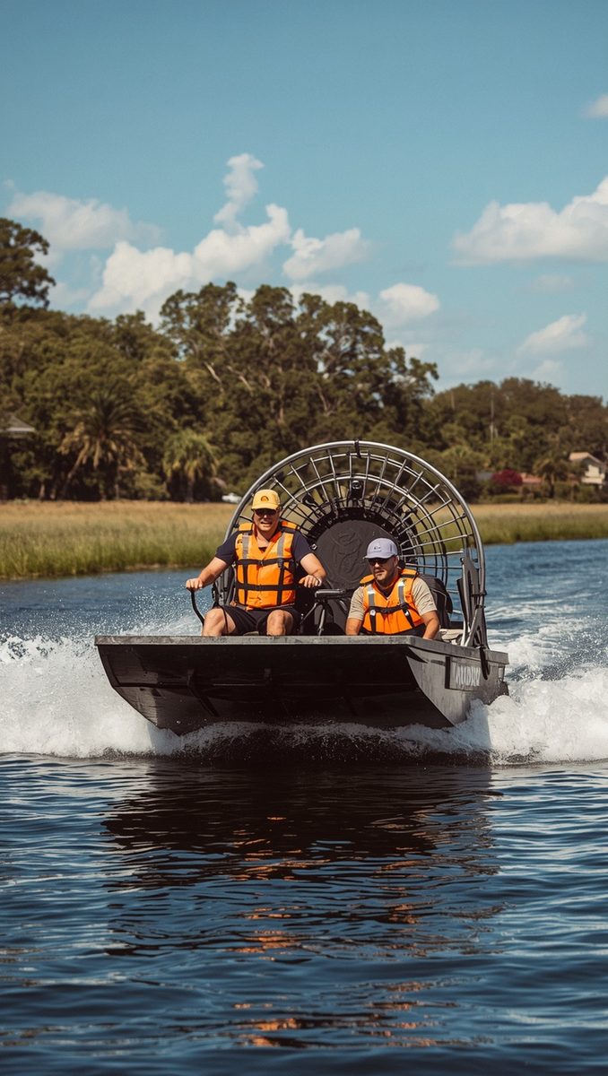 An Airboat Ride Across The Marsh Is Pure Joy