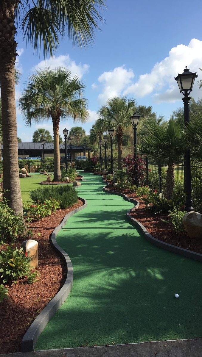 Mini Golf Brings Out Everyone's Competitive Side